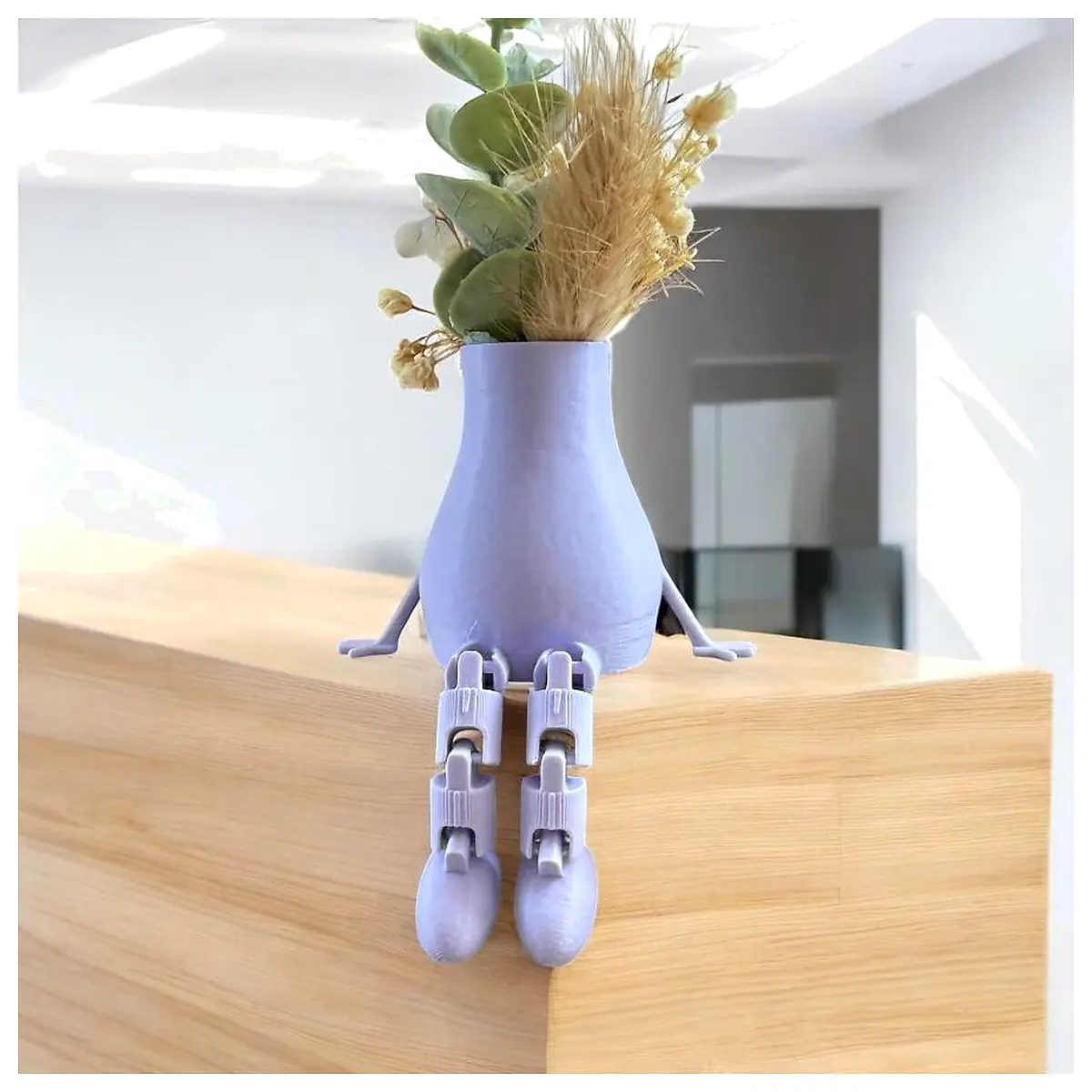 Universal Vase Stand Flexible Legs Desk Flower Holder Support Adjustable Floral Stand Parts Accessory
