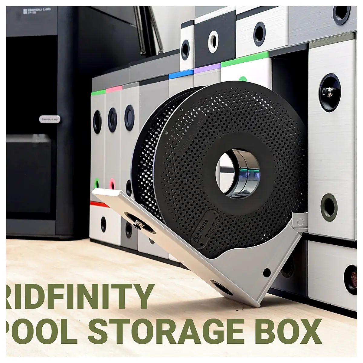 Gridfinity Storage System Stackable Organizer Modular Parts Tool Storage Space Optimization Gridfinity