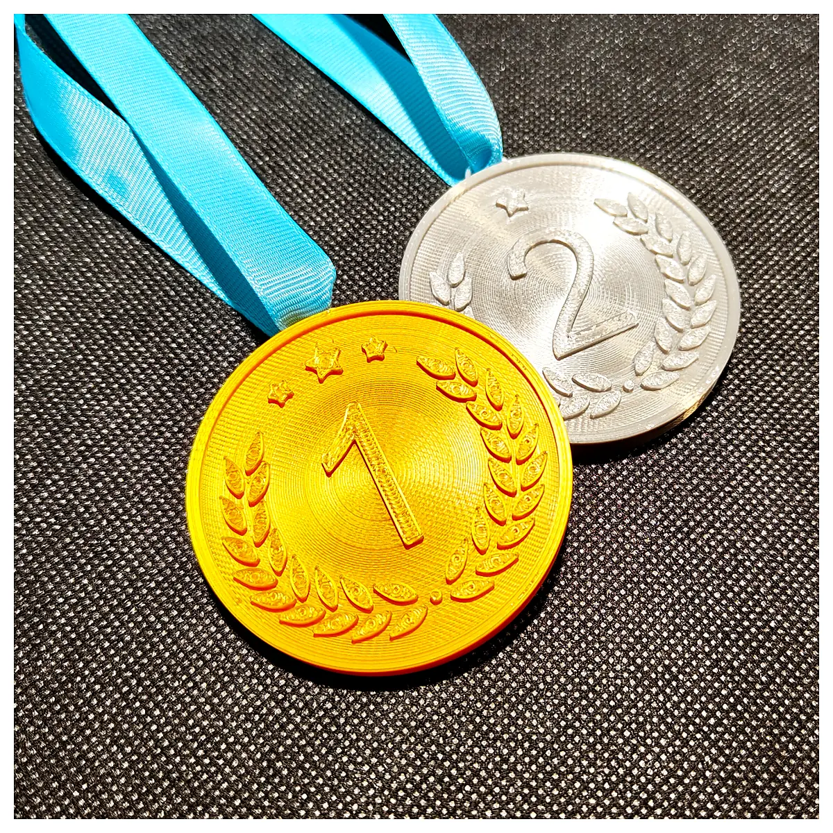 Medal 2nd Place Silver Award Sports Trophy Championship Medal Competition Prize Recognition Award Sports Collectibles
