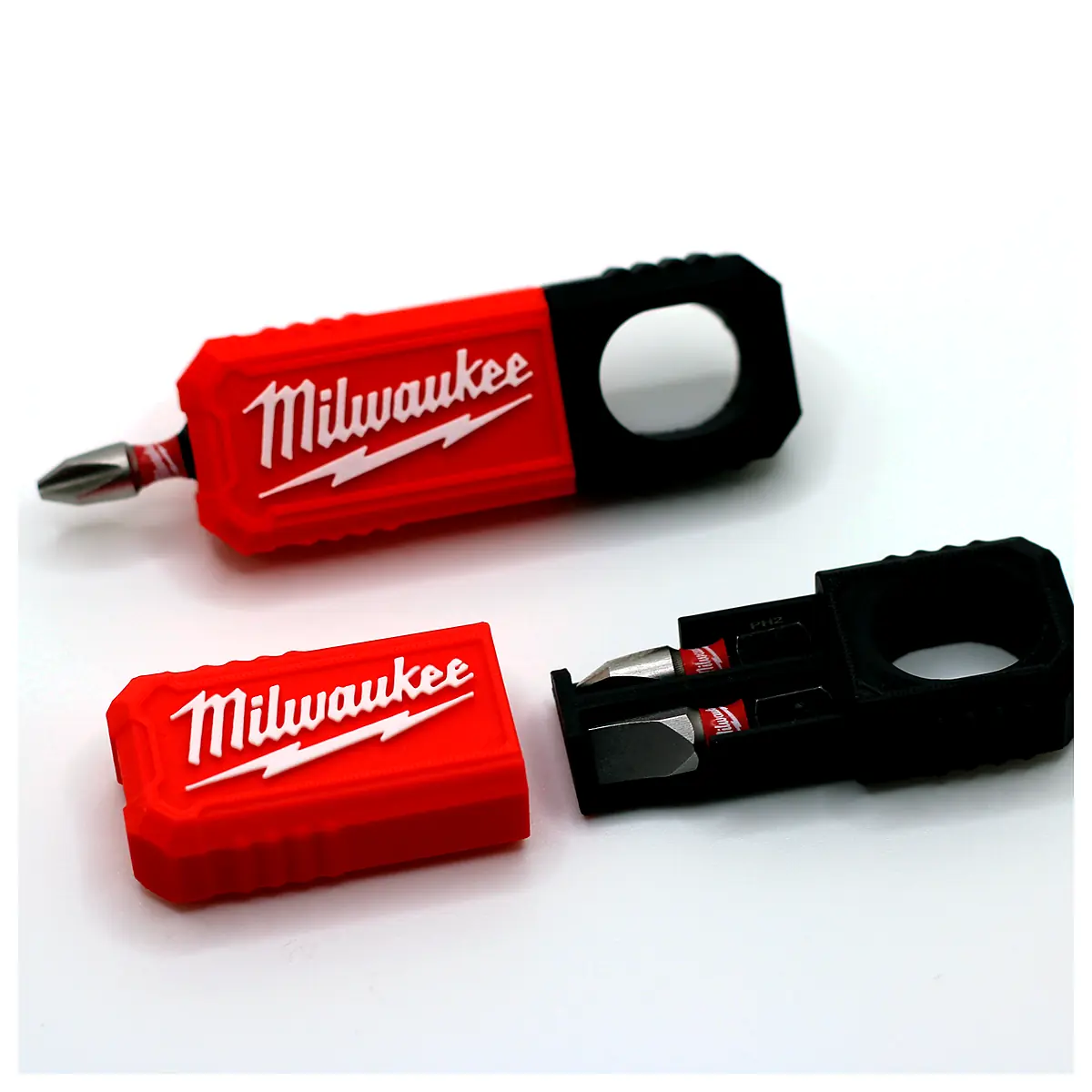 Pocket Driver Compact 2 Bit EDC Tool Repair Parts Universal Drill Bit Hand Tool