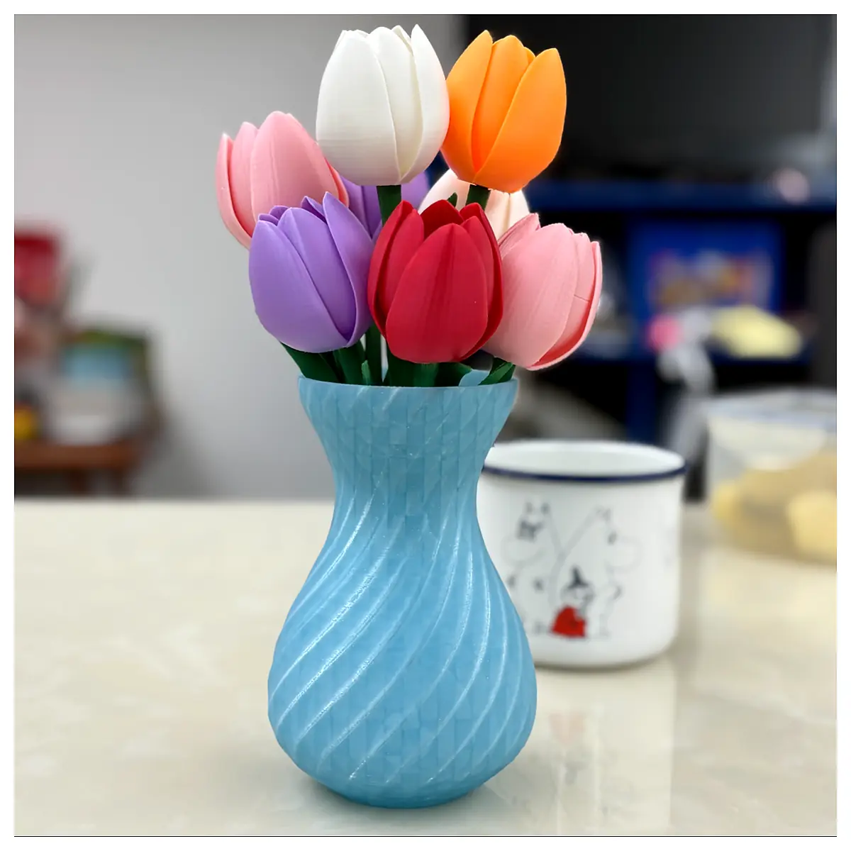 Ripple Vase Decorative Vase Replacement Parts Repair Art Home Decor Universal Vase Accessories