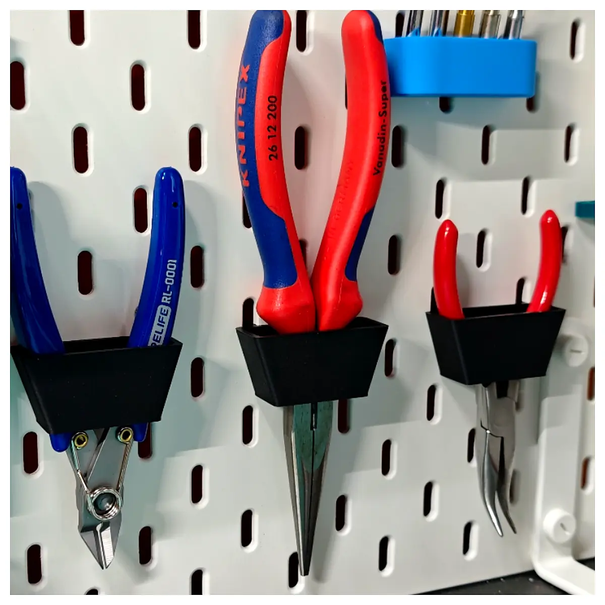 Pliers Holder Tool Organizer Stand Grip Clamp Storage Rack Multi Tool Accessory Automotive Repair Parts