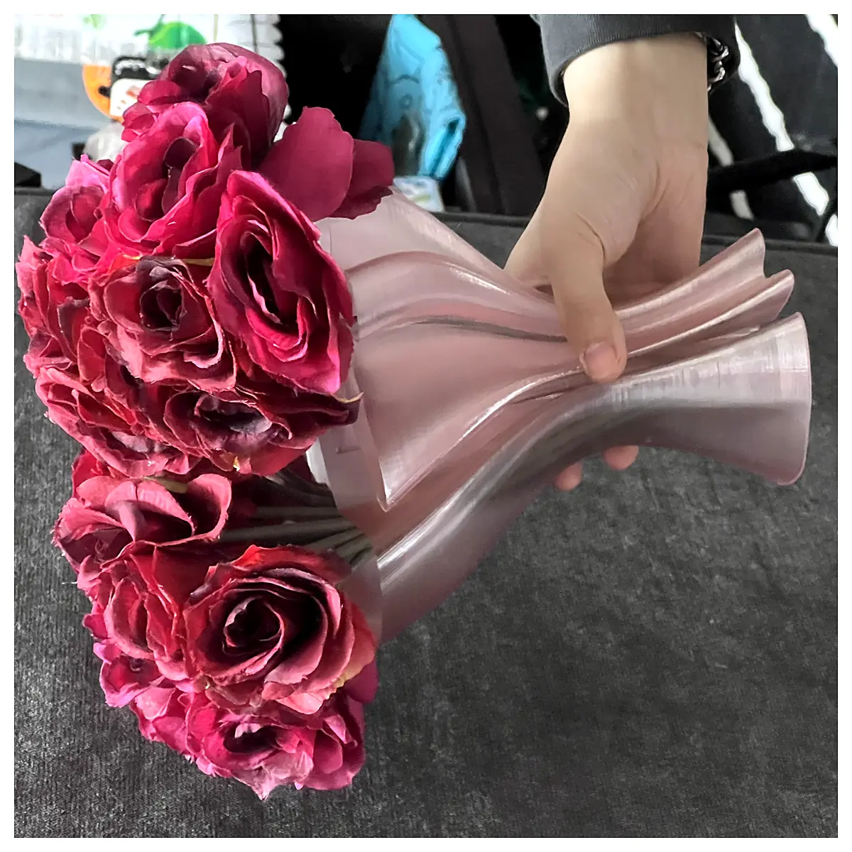 Asymmetrical Bouquet Creative Floral Design Wedding Flowers Bouquet Custom Floral Gifts Flower Delivery