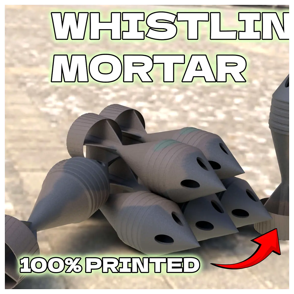 4 Chamber Whistling Mortar Grinding Powder Recipes Kitchen Tools Spice Mixer Accessories