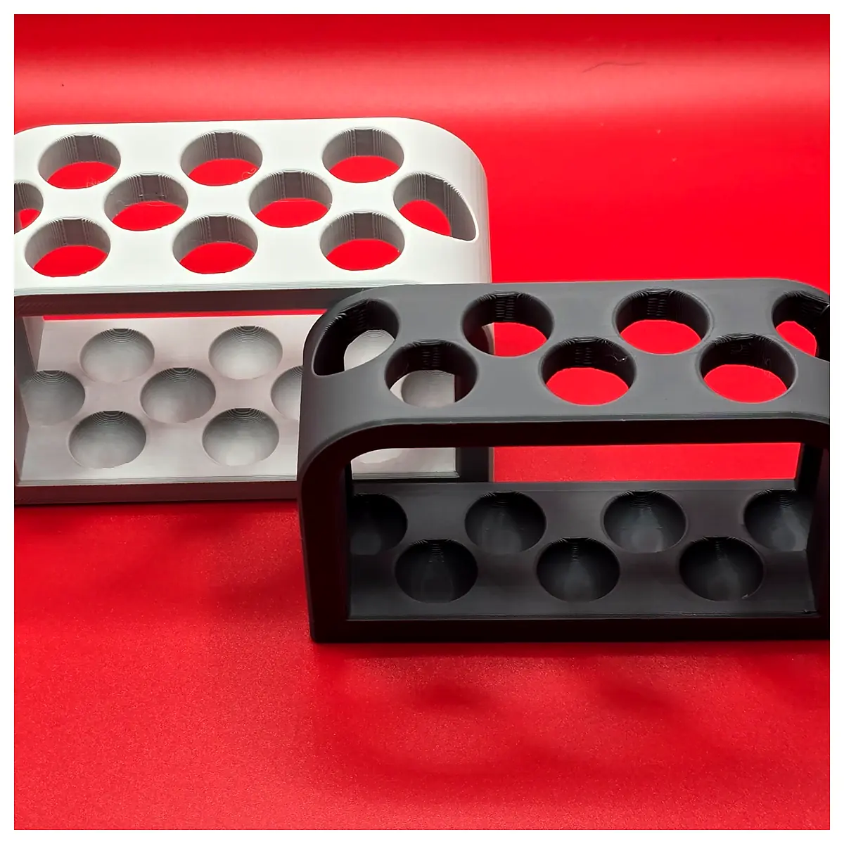 Test Tube Holder 7 10 Tube Printable Test Tube Rack Lab Accessories Experiment Supplies Scientific Tools