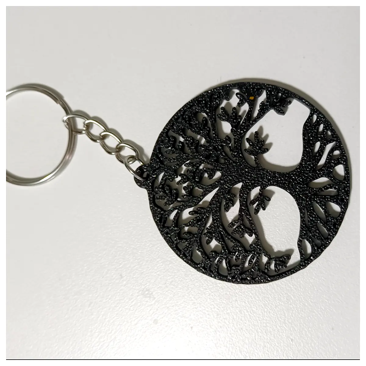 Tree of Life Keychain Leaf Decoration Nature Elements Forest Theme Gift Outdoor Activities