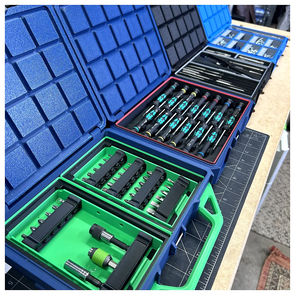 Gridfinity Storage Box System Organization Storage Box Parts Repair Universal System