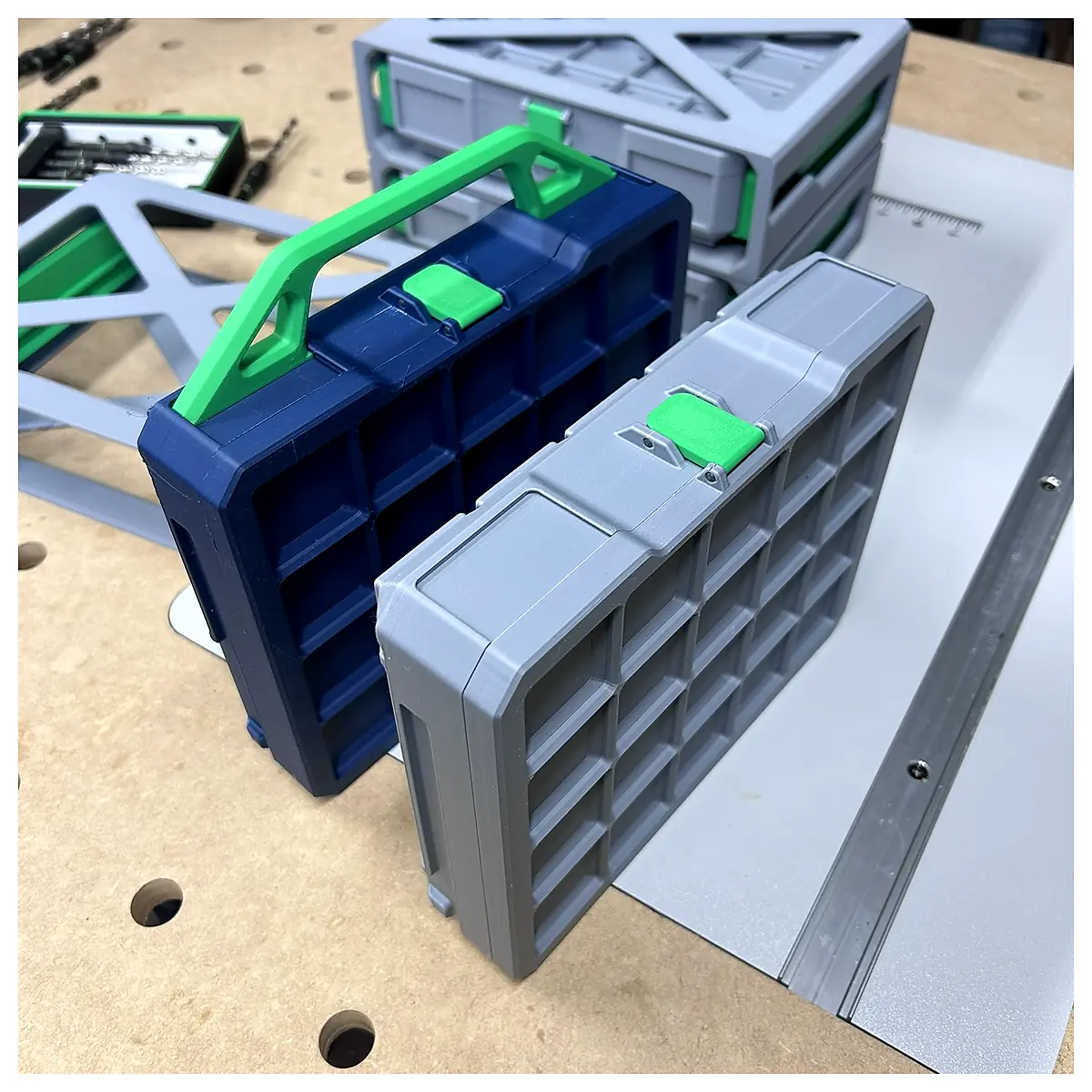 Gridfinity Storage Box System Organization Storage Box Parts Repair Universal System