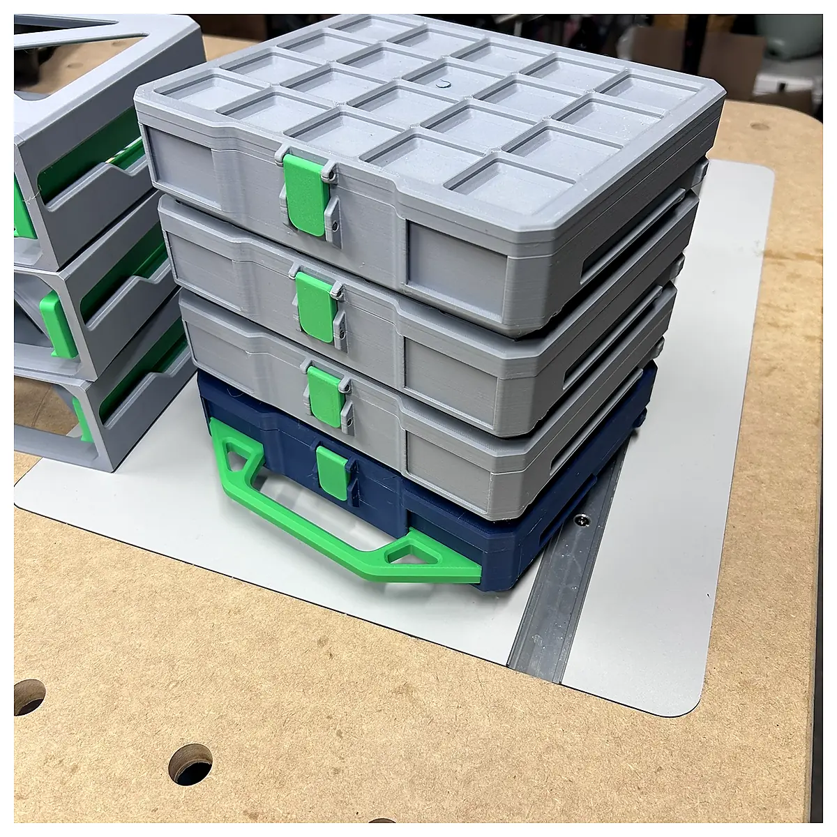 Gridfinity Storage Box System Organization Storage Box Parts Repair Universal System