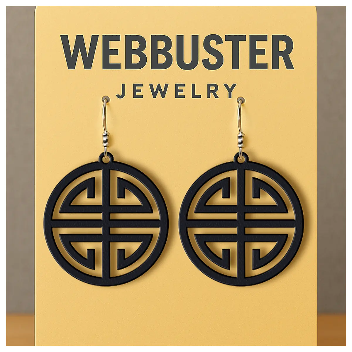 Harmony Seal Earrings Energy Jewelry Meditation Yoga Blessing Spiritual For Women Gift Accessories
