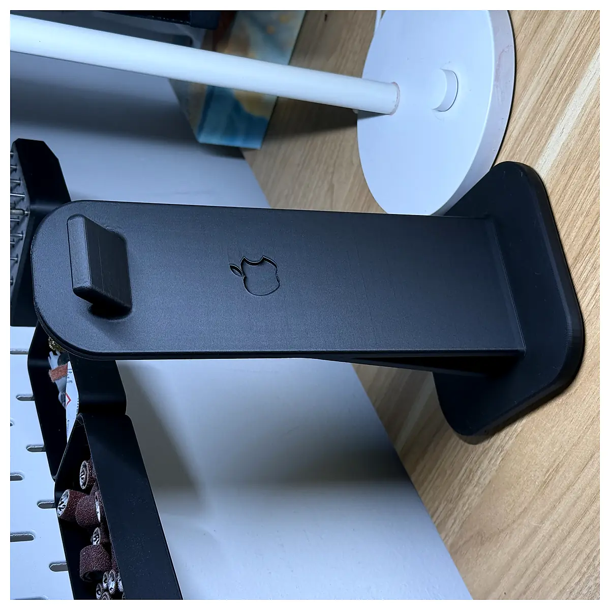 Headphone Stand Organizer Storage Protection Desktop Holder Accessory Case Mount Earbuds Accessories