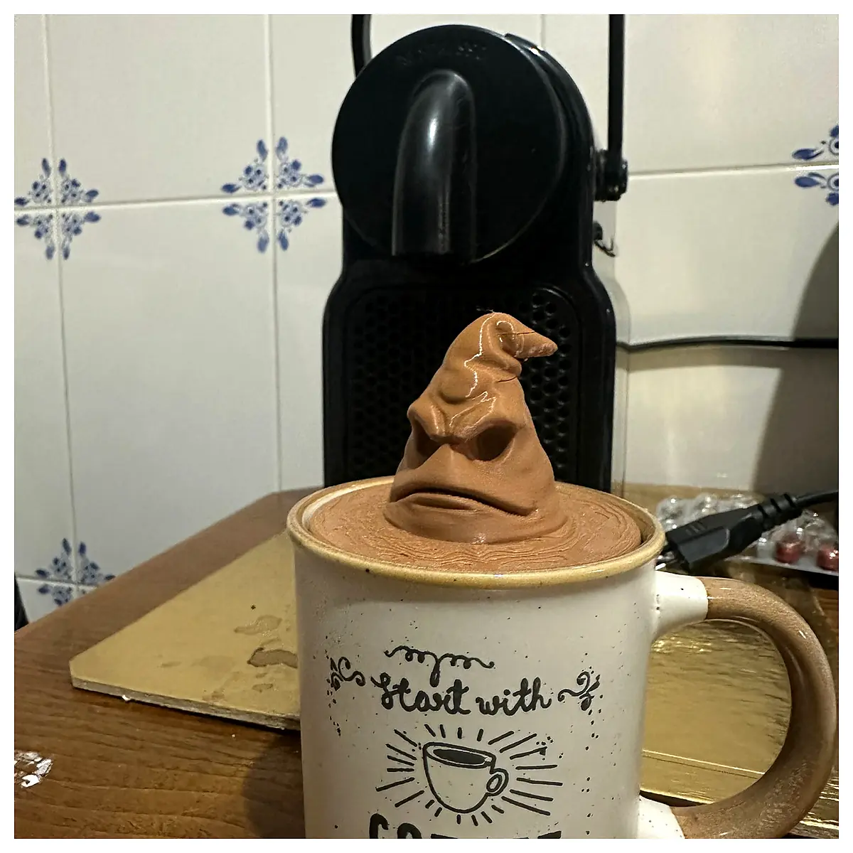 Cup Cover Sorting Hat Protective Shield Magic Hat Parts Repair Universal Fit