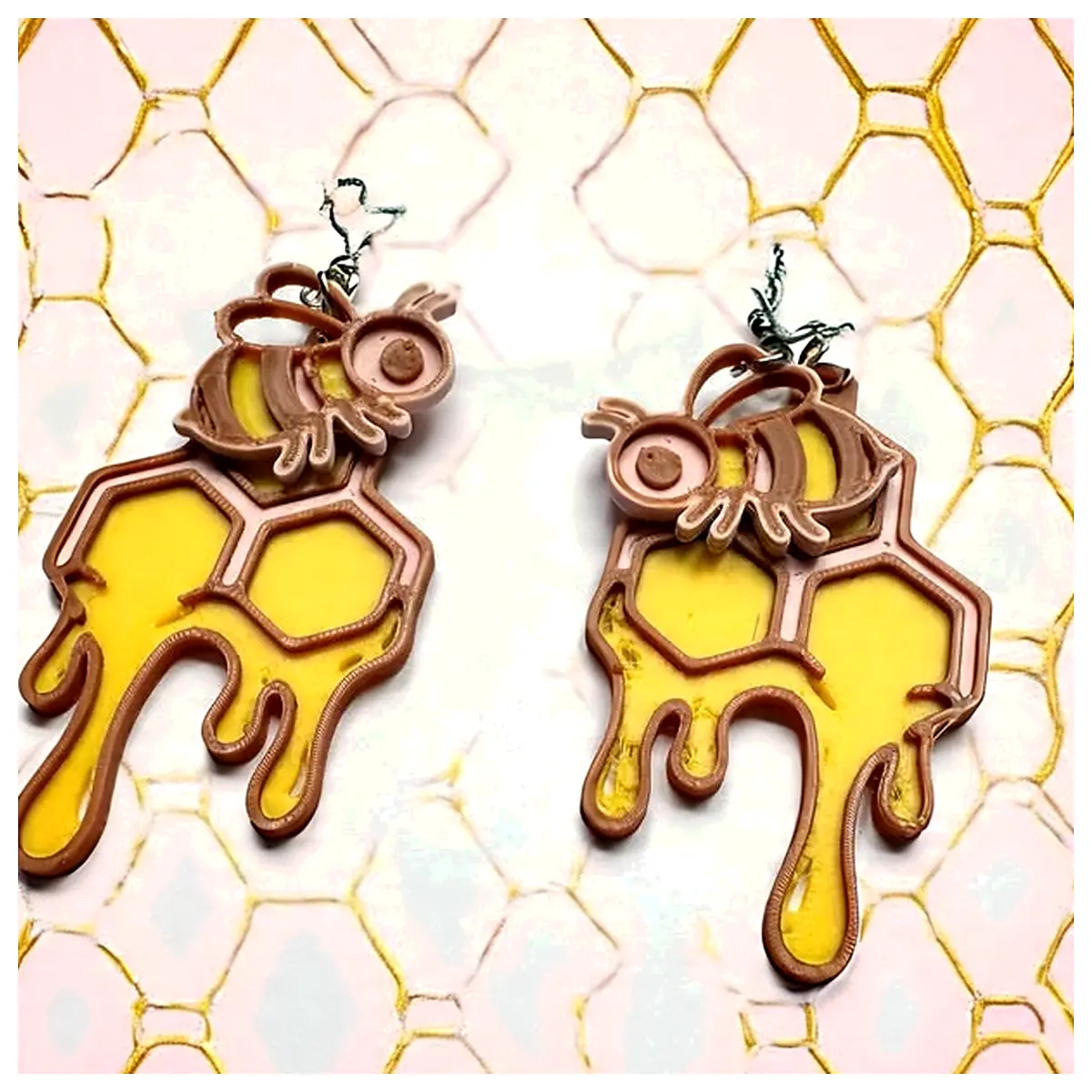 Honeybee Earrings Women s Small Elegant Bee Jewelry Decoration Accessories