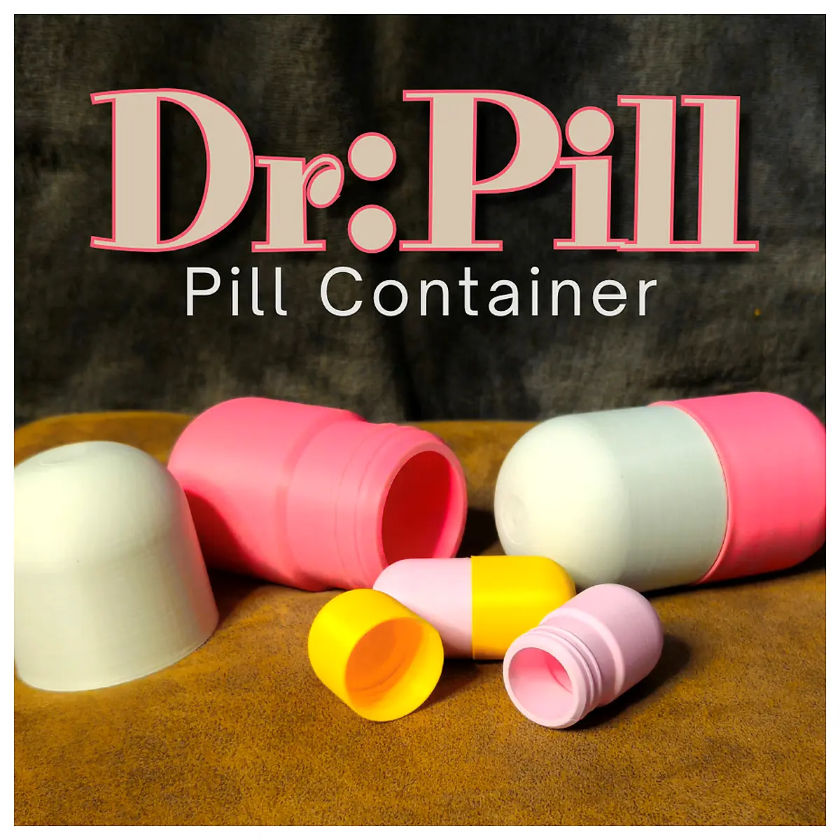 Pill Bottle Container Universal Bottle Packaging Multi Purpose Bottle Box Storage Box Medication Accessories Packaging