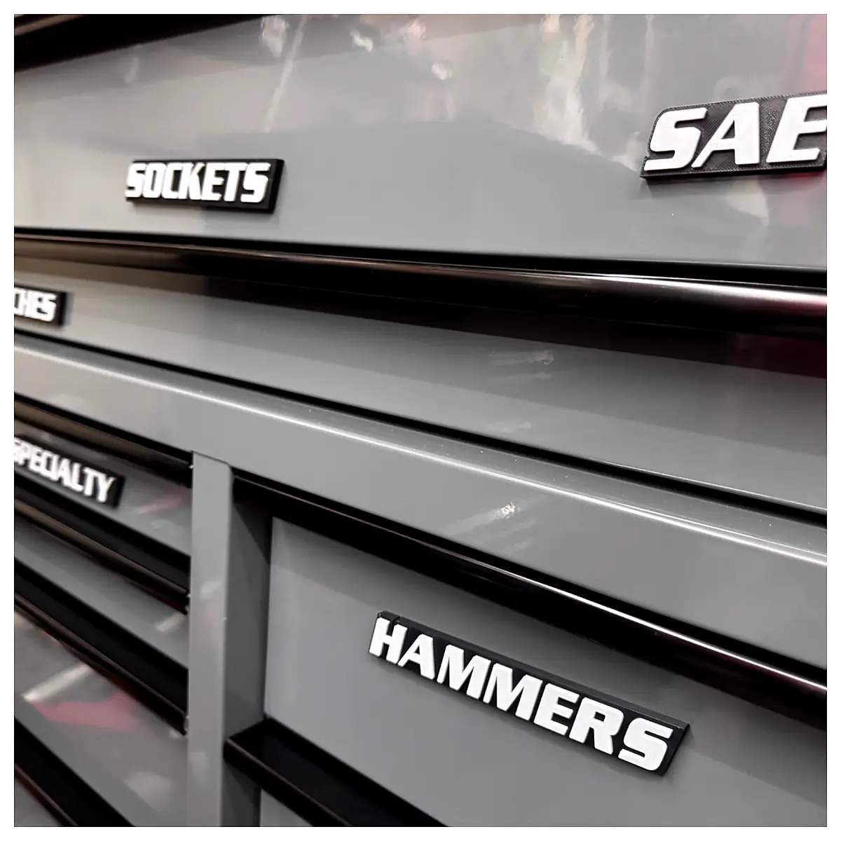 Magnetic Tool Box Labels Versatile Magnetic Tool Storage Magnetic Tool Parts Magnetic Tool Repair Magnetic Toolbox Labels