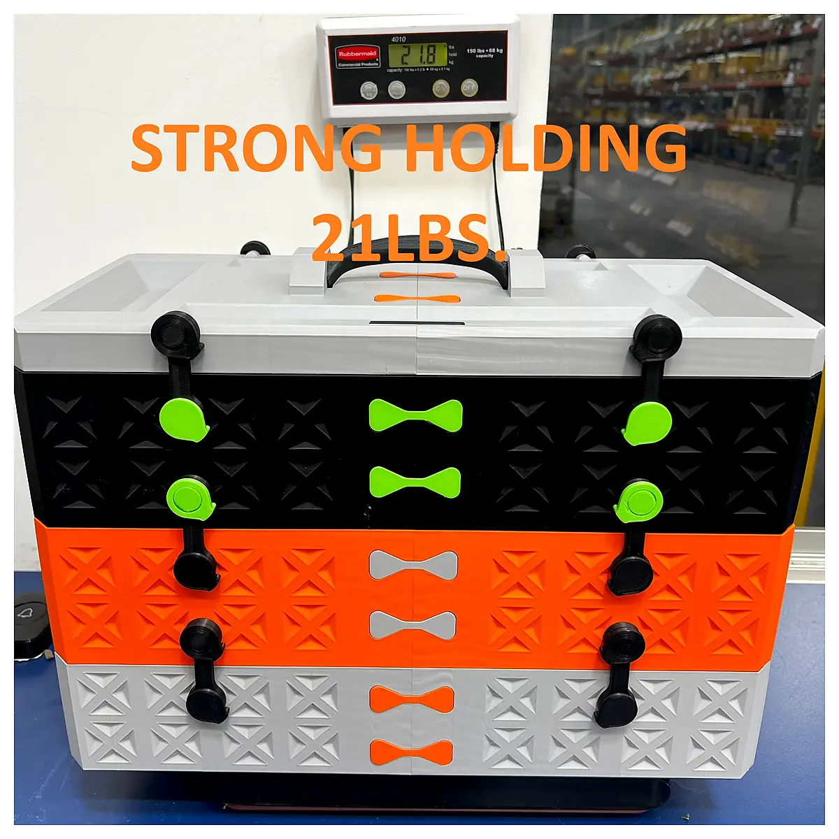 Modular Hobby Toolbox Parts Repair Customization Storage Organizer Tool Kit Accessories