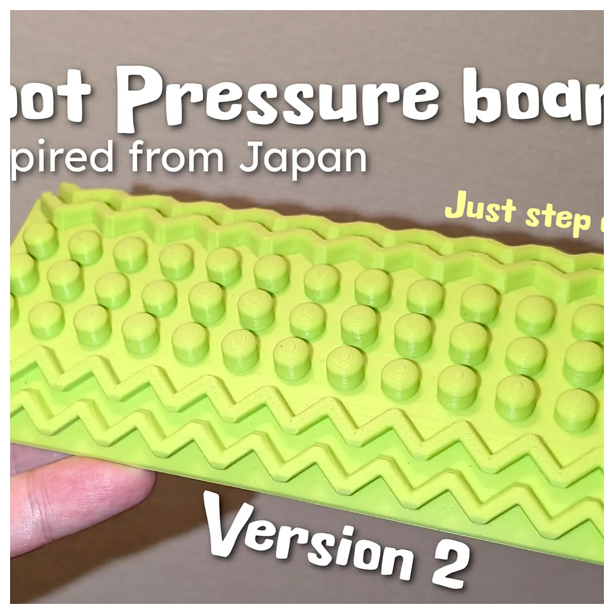 Foot Pressure Board Standing Plate Pain Relief Balance Improvement Exercise Equipment Fitness
