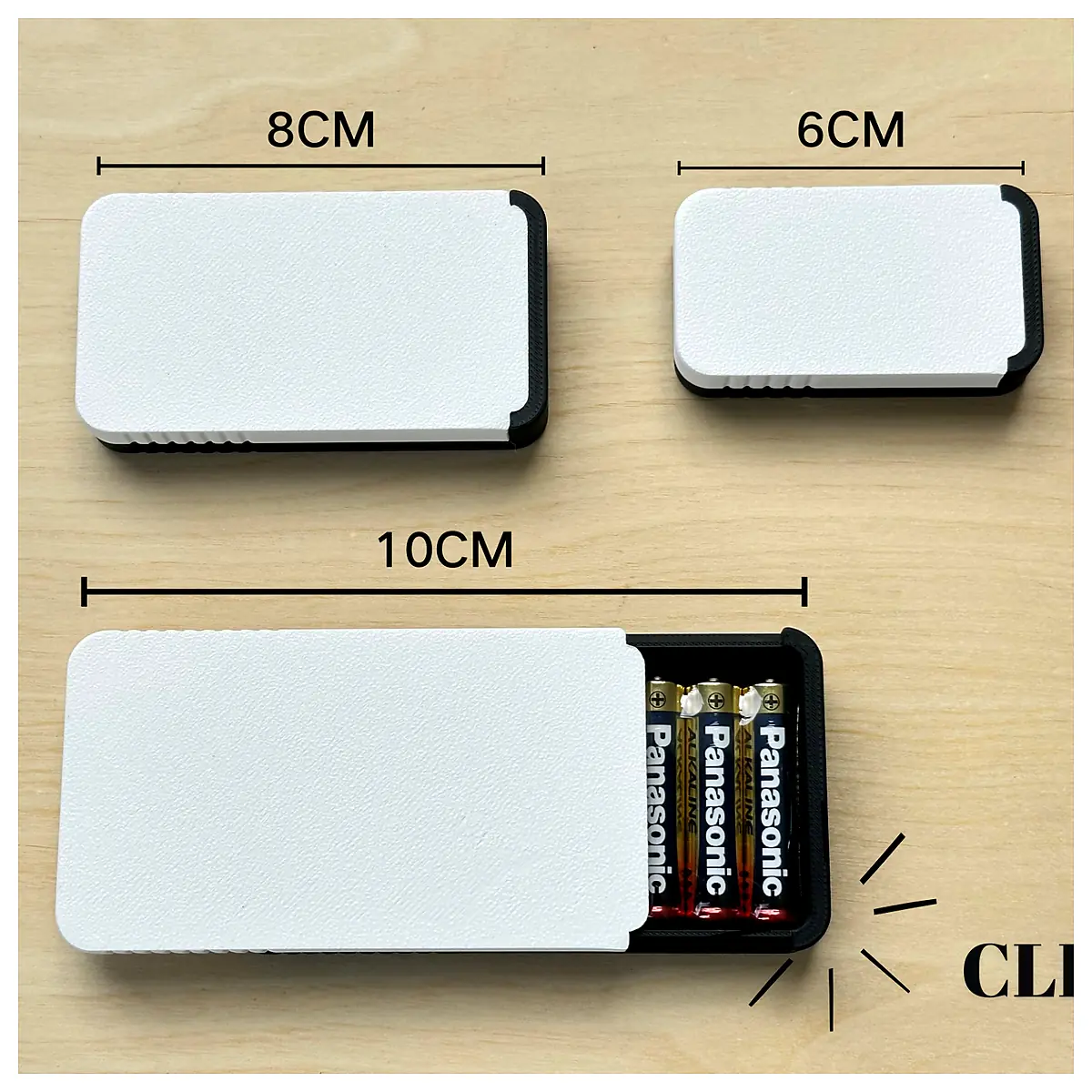 Mini Slide Box 6cm 8cm 10cm H15cm Universal Boxes Parts Repair Toys Slide Toys
