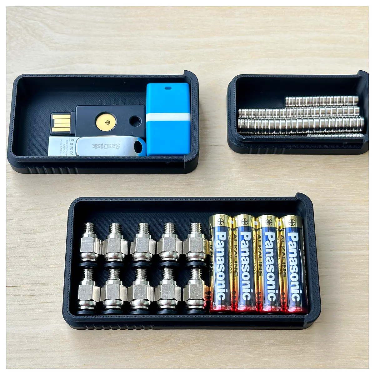 Mini Slide Box 6cm 8cm 10cm H15cm Universal Boxes Parts Repair Toys Slide Toys