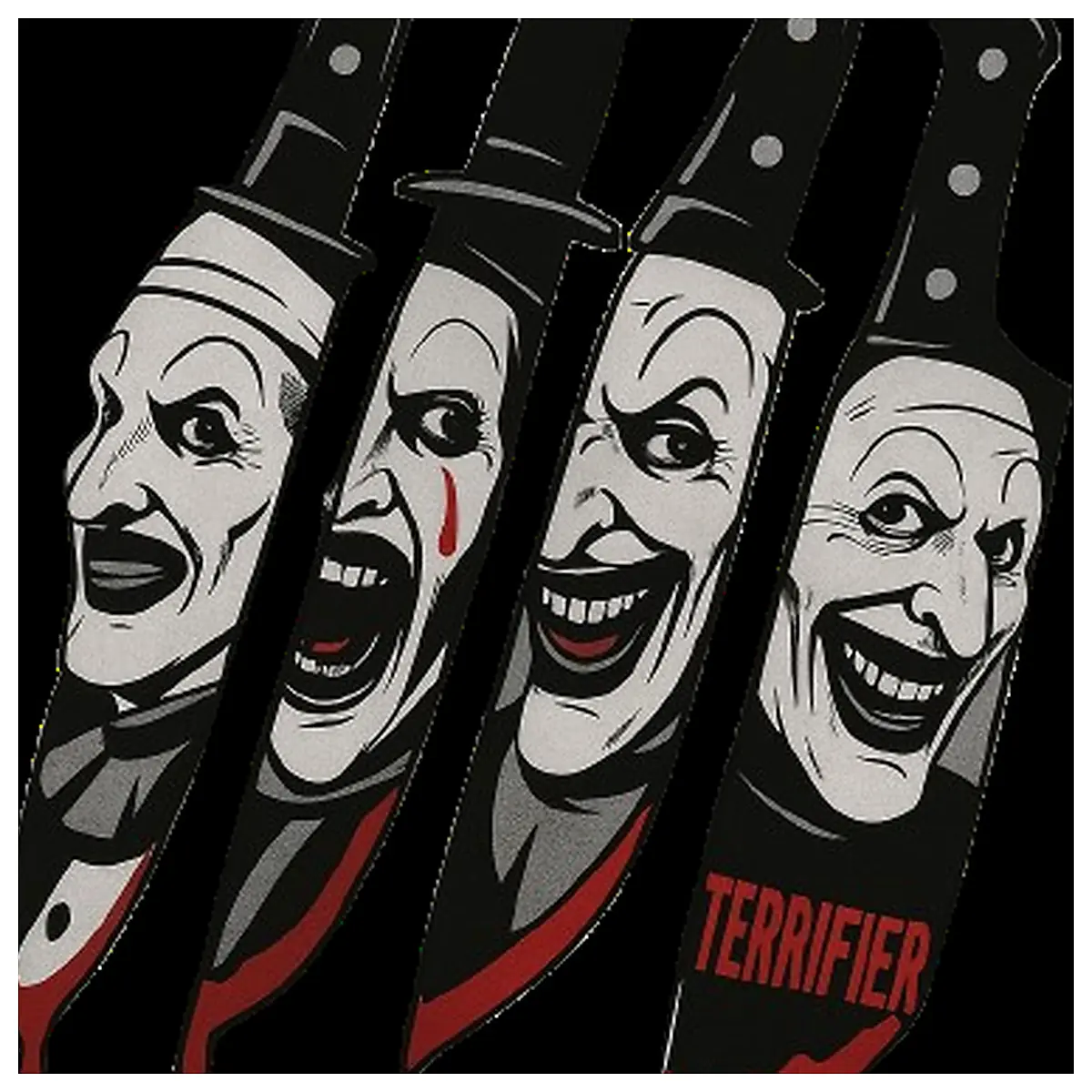 Horror Knives Wall Art Decorations Scary Movie Collectibles Demon Art Horror Wall Decor Display
