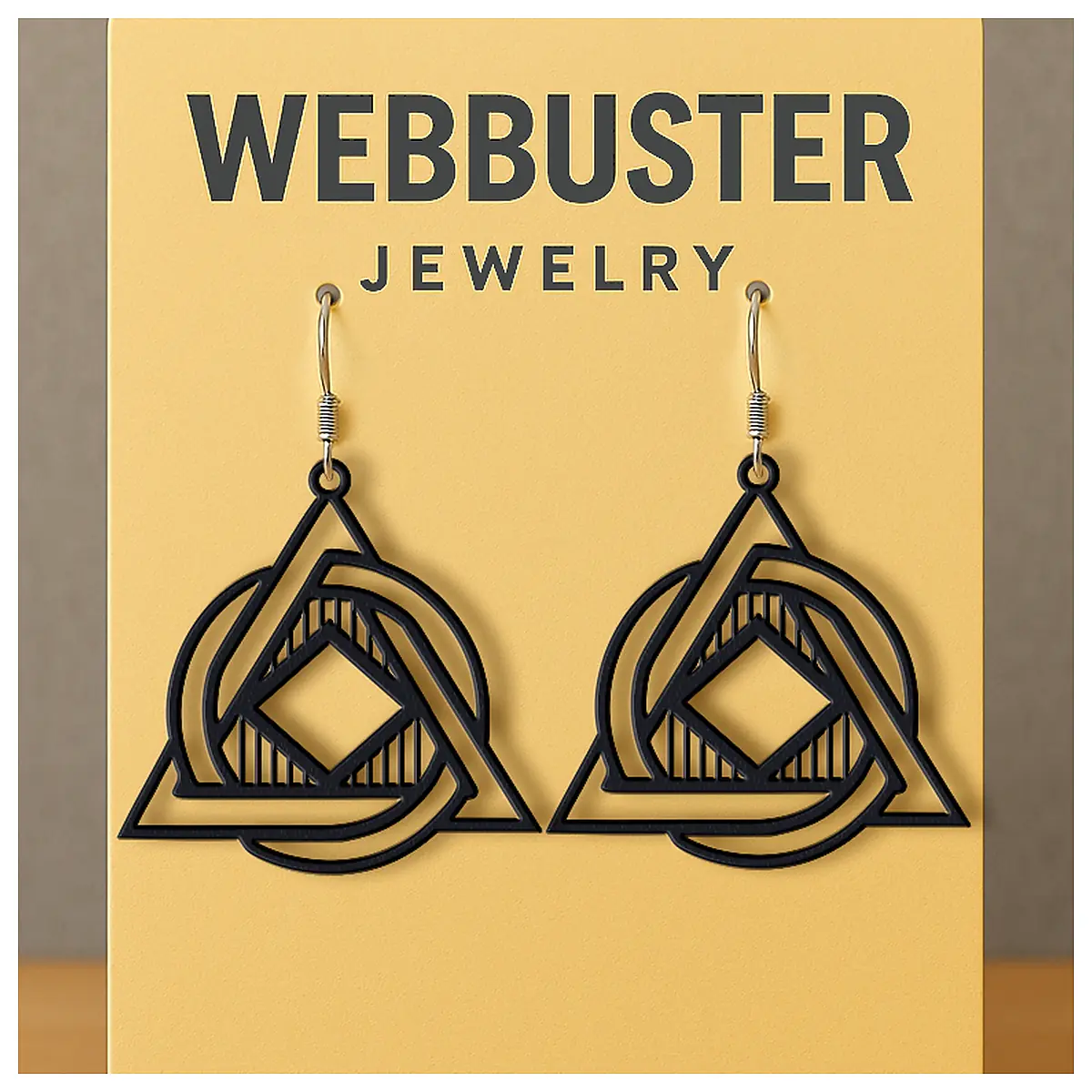 Harmonic Symmetry Earrings Jewelry Elegant Accessories Repair Parts Replacement Wholesale
