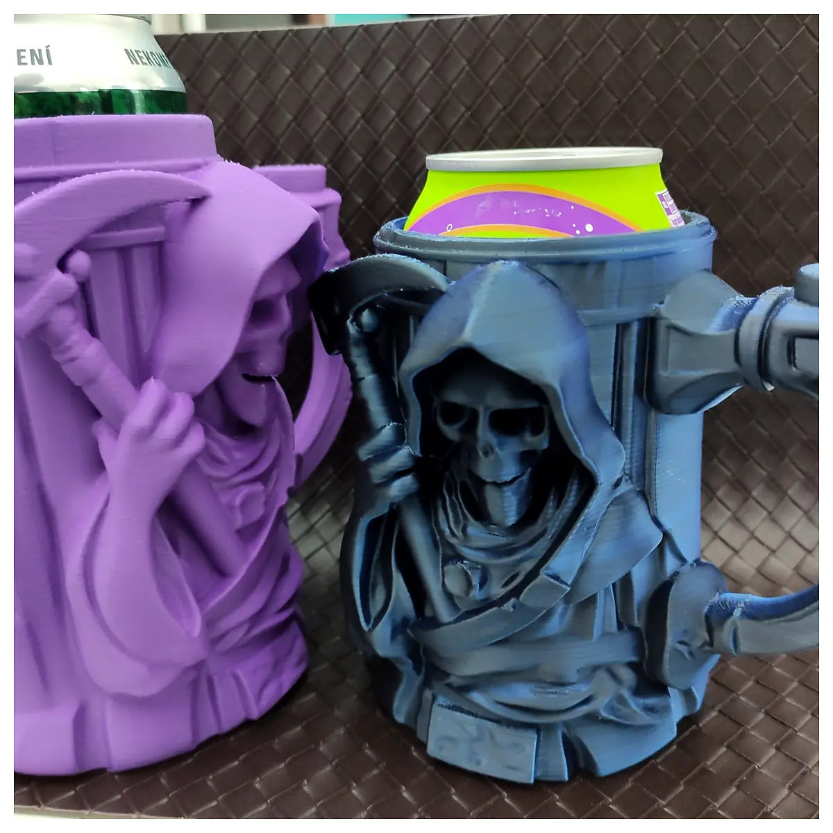 Grim Reaper Beer Mug 05L 12oz Can Holder Skull Design Drinkware Replacement Parts Repair
