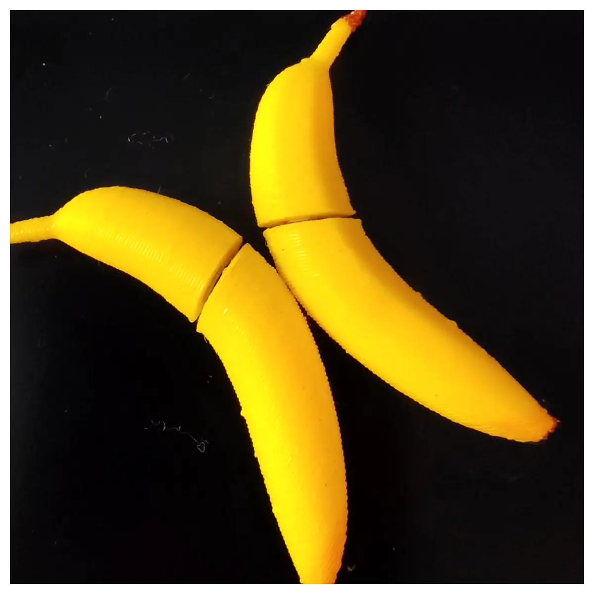 Banana Magnetic Earrings Universal Decoration Creative Phone Case Accessories Phone Accessories Magnetic Earrings