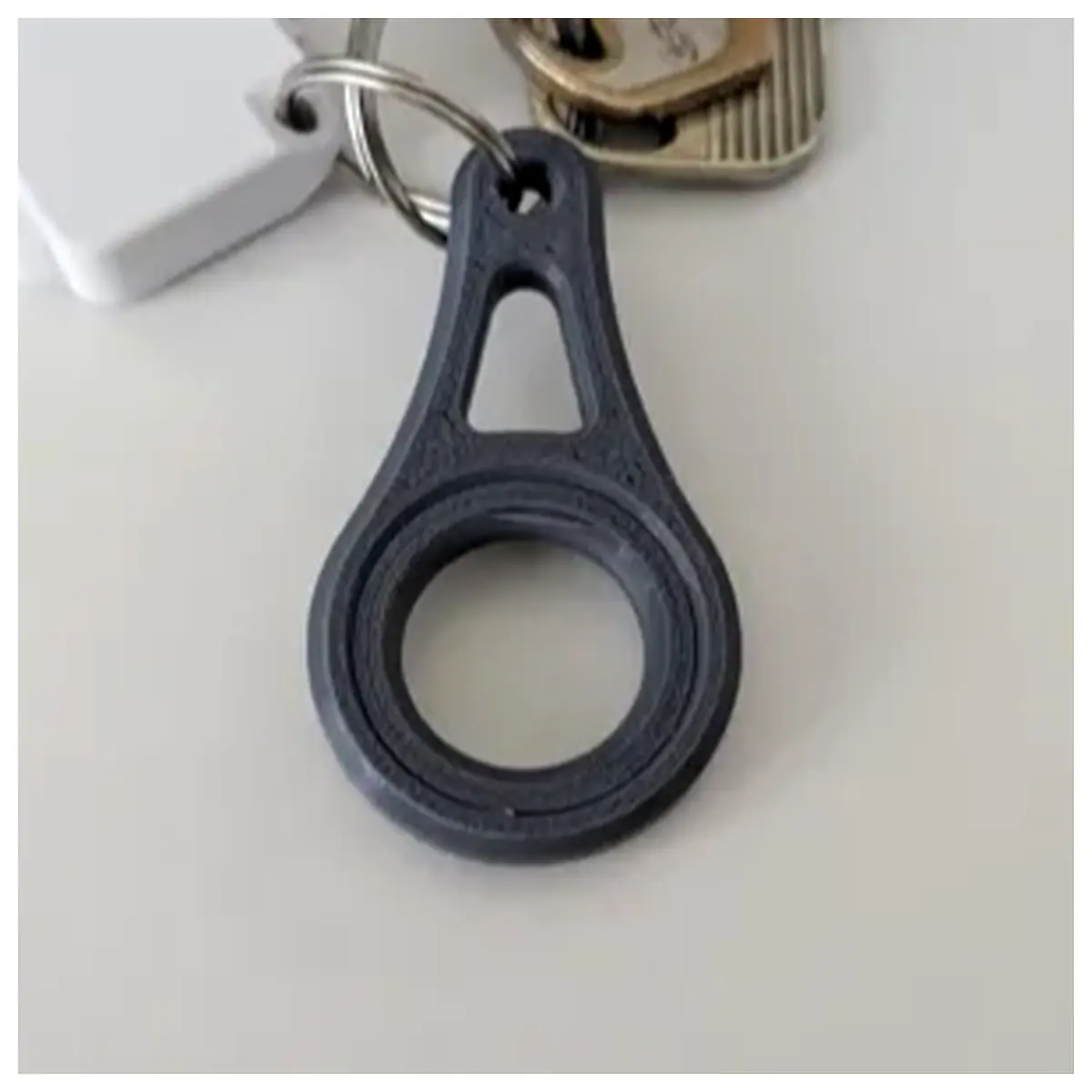 Keychain Spinner Rotating Grip Keyring Accessories Key Charms Decoration Gift Key Adapter