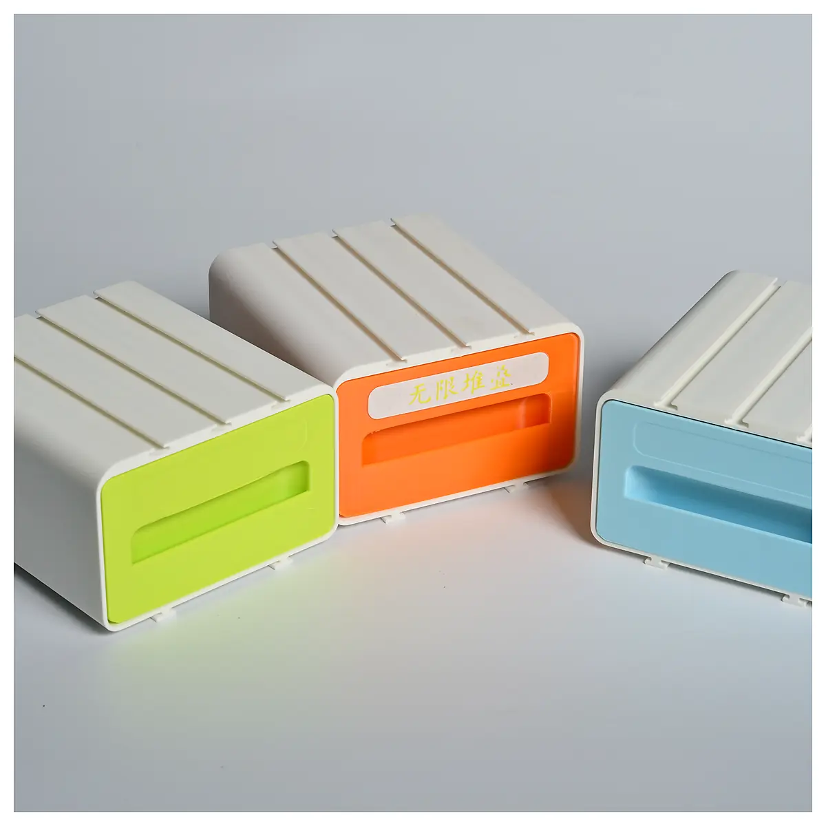 Stackable Drawer Organizer Freely Combine Infinite Stackable Storage Solutions Drawer Organizers Storage Tools