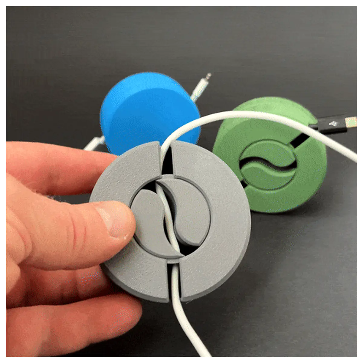 Cable Winder Organizer Universal Cable Management Protect Wire Spool Storage Automatic Cable Solutions