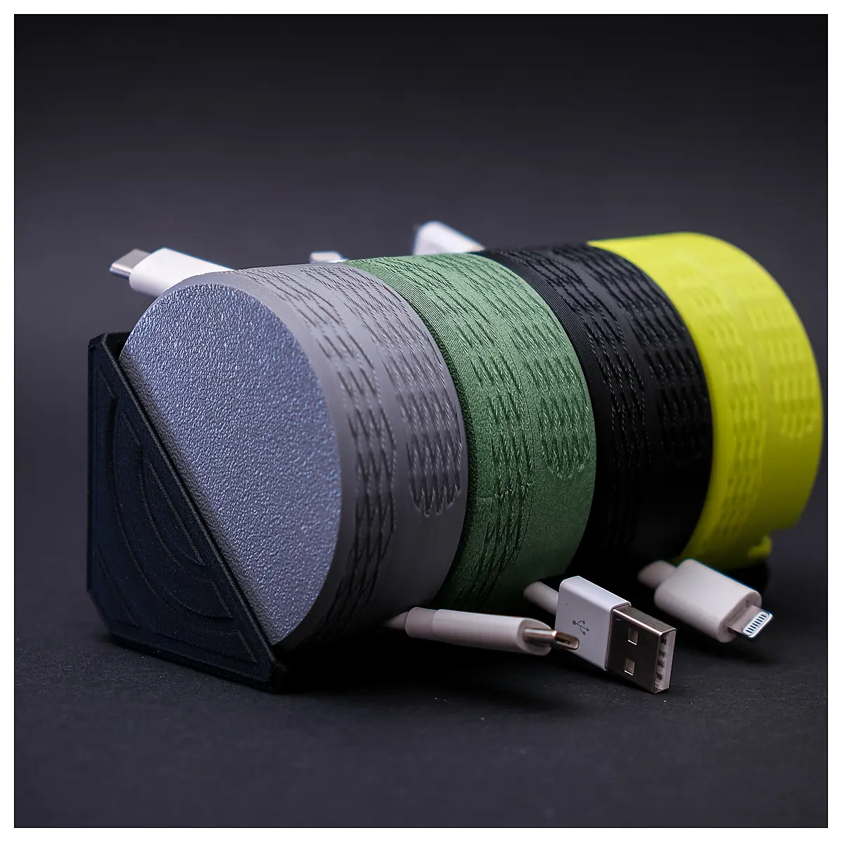 Cable Winder Organizer Universal Cable Management Protect Wire Spool Storage Automatic Cable Solutions