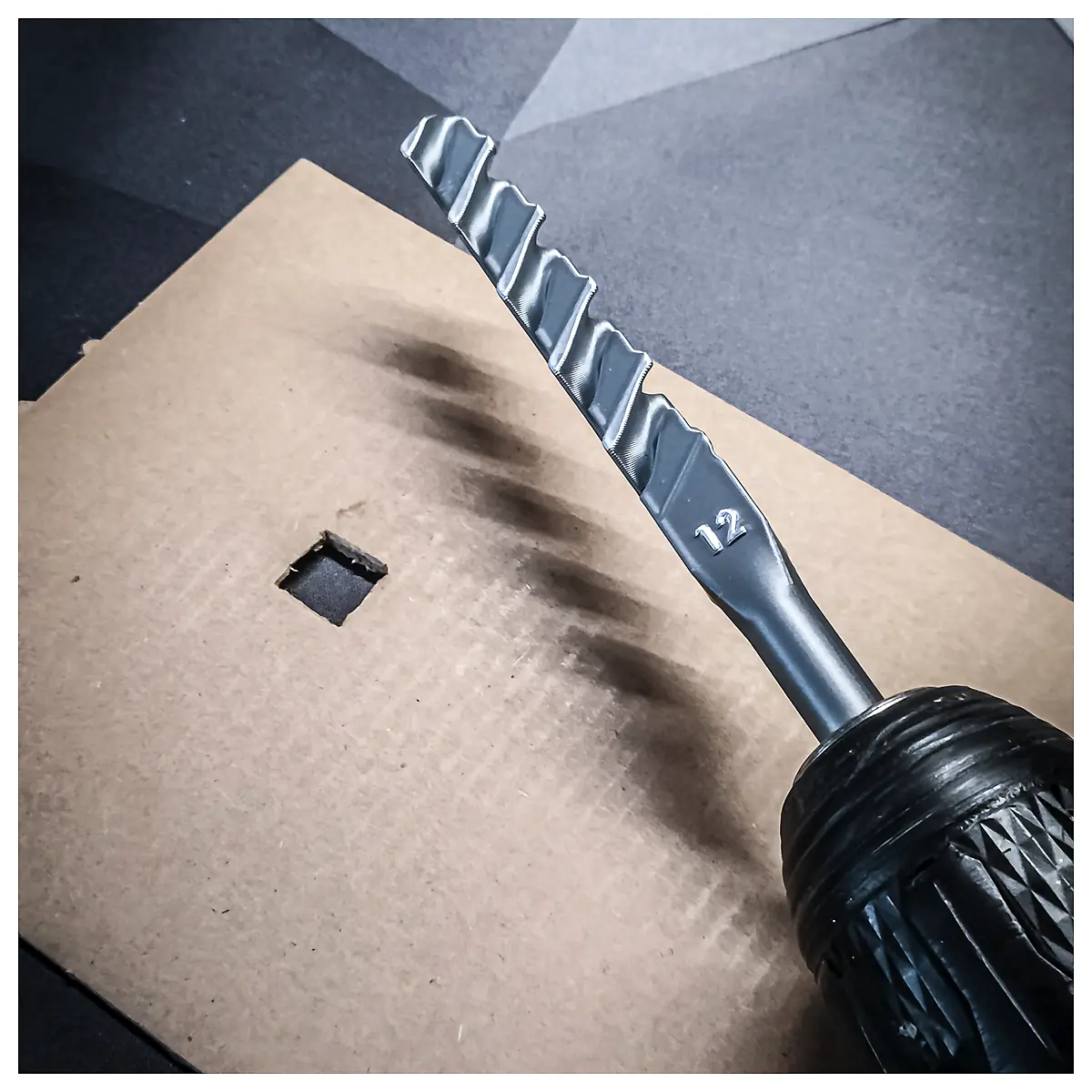 Square Hole Drill Bit 12mm Universal Drill Bits Drill Parts Drill Repair