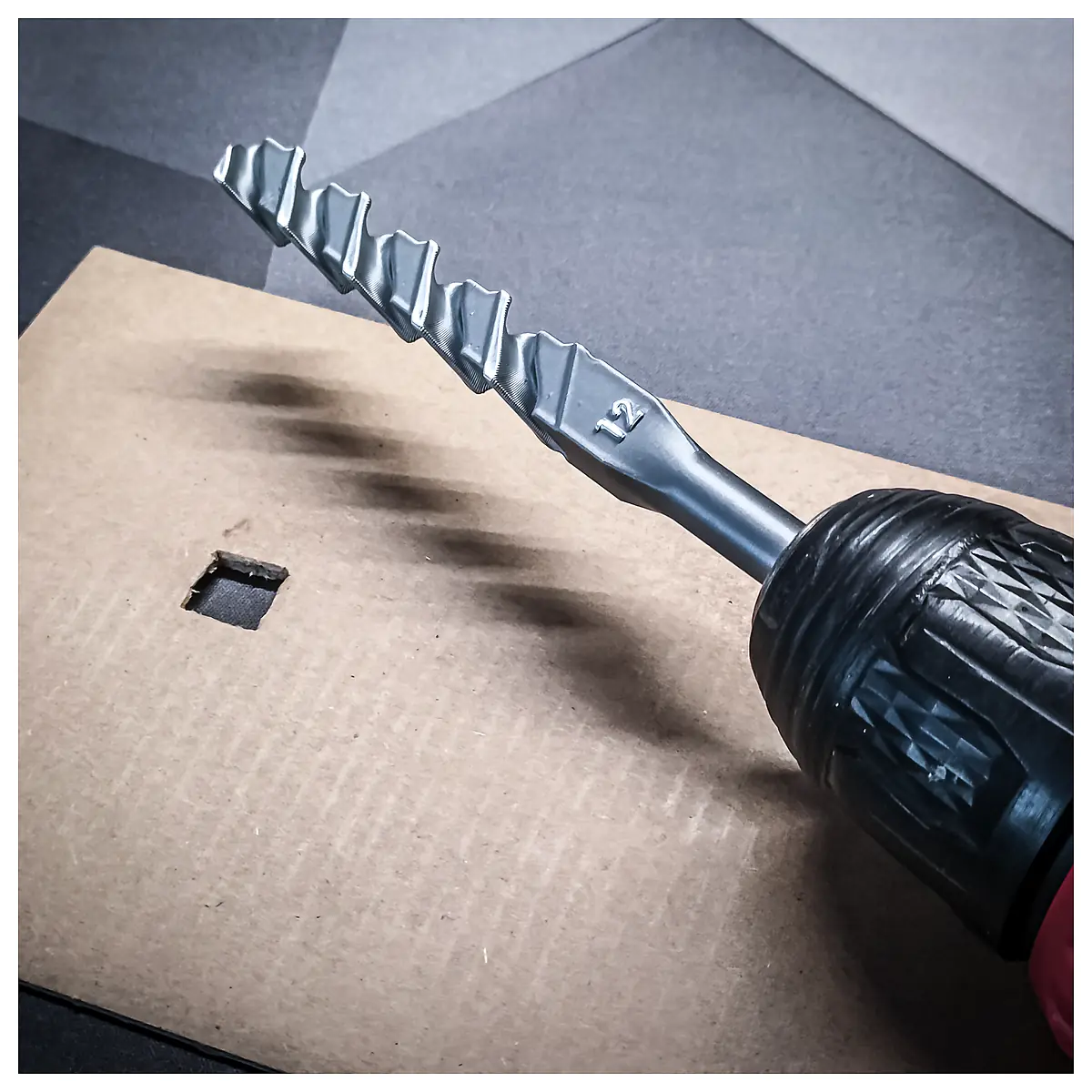 Square Hole Drill Bit 12mm Universal Drill Bits Drill Parts Drill Repair