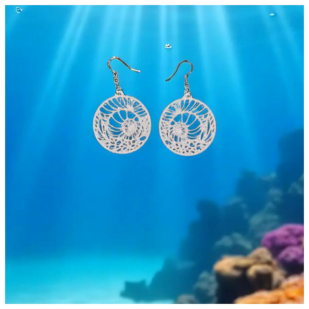 Deep Sea Earrings Underwater Jewelry Decor Gifts Accessories Repair Parts