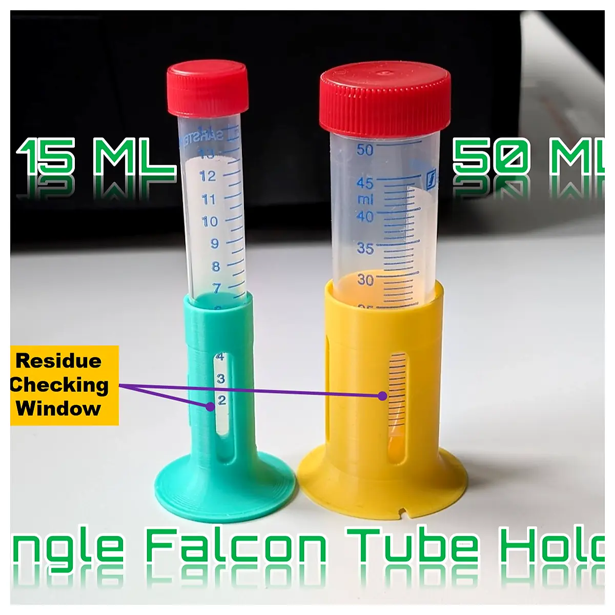 Falcon Tube Stand 15ml 50ml Bird Stand Bird Cage Accessories Bird Viewing Bird Feeders Bird Supplies