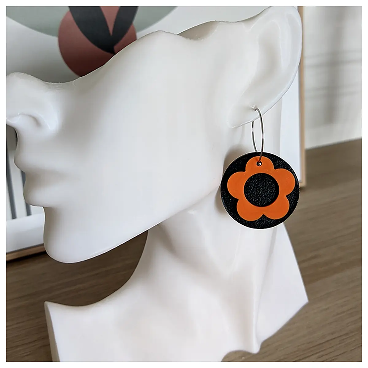 Flower Earrings ful Floral Jewelry Decoration Accessories Wholesale Retail Flower Gift
