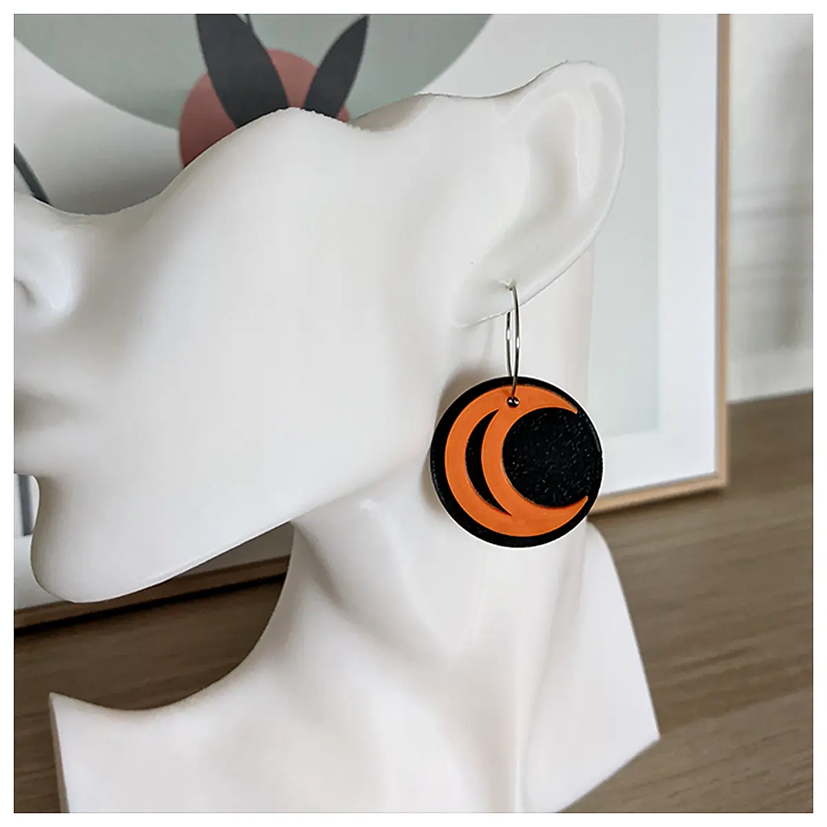 Lunar Earrings Women s Jewelry Elegant Drop Earrings Simple Design Universal Earring Sets Wholesale Retail