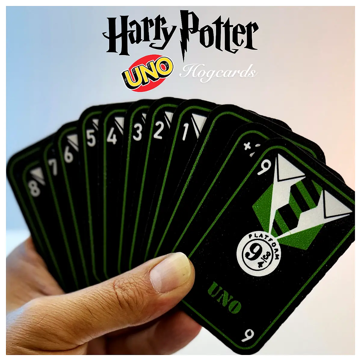 Hogwarts UNO Cards Magical Game Spell Cards UNO Deck Family Fun Card Games Collectible Cards