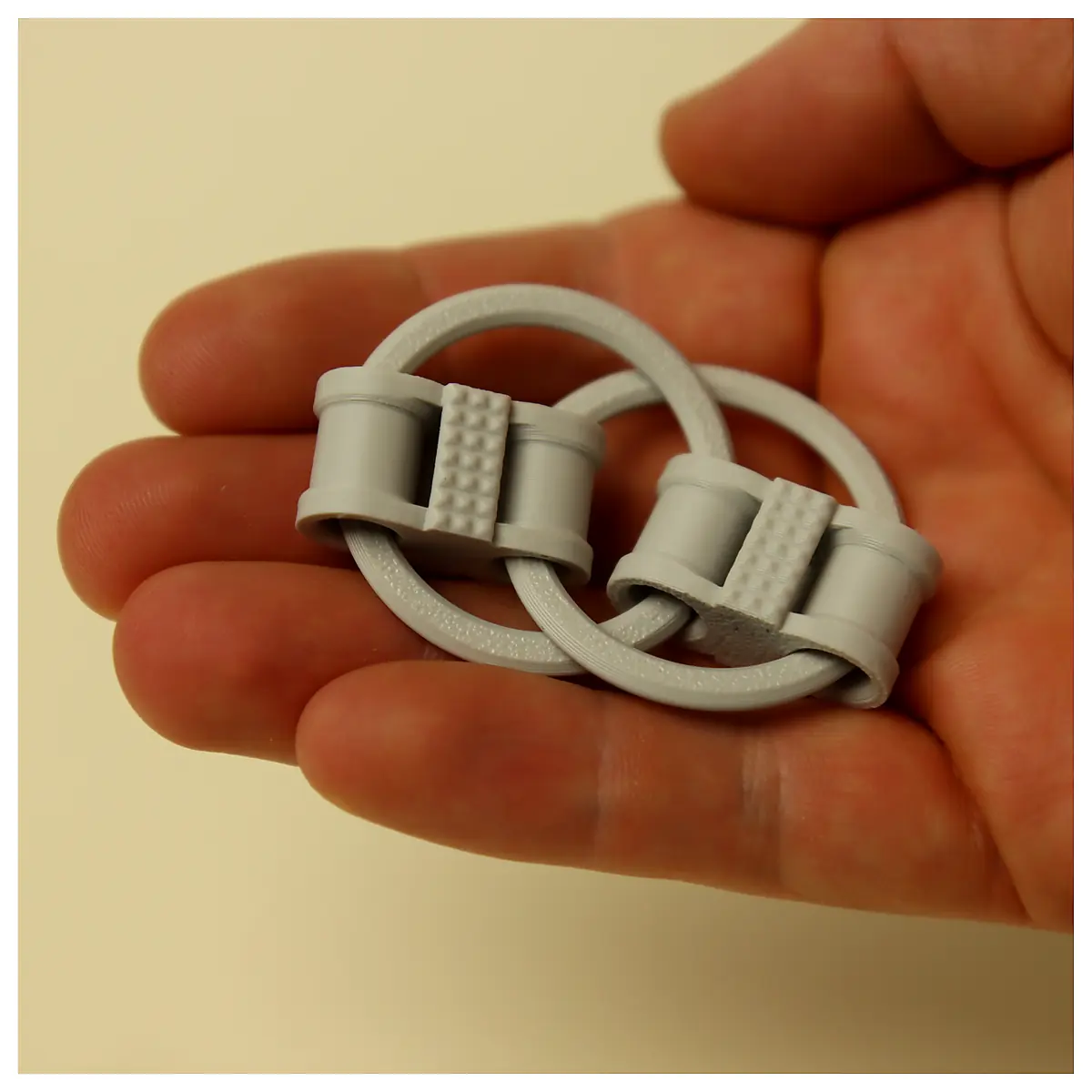 Flippy Ring Fidget Spinner Stress Relief Toy Quiet Training Focus Multi Function