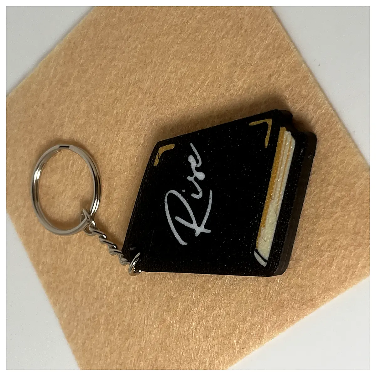 Bible NFC Keychain Religious Gift Christian Symbol Memorial Keychain Faith Jewelry Spiritual Gift