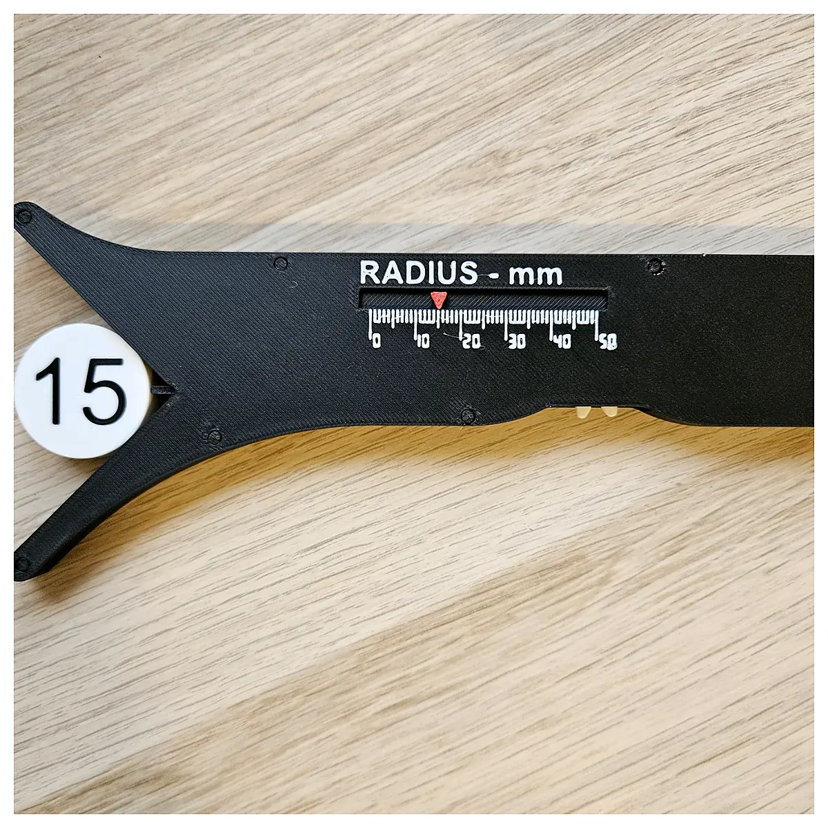Sliding Radius Gauge Measurement Tool Diameter Calibration Accuracy Range Parts Repair