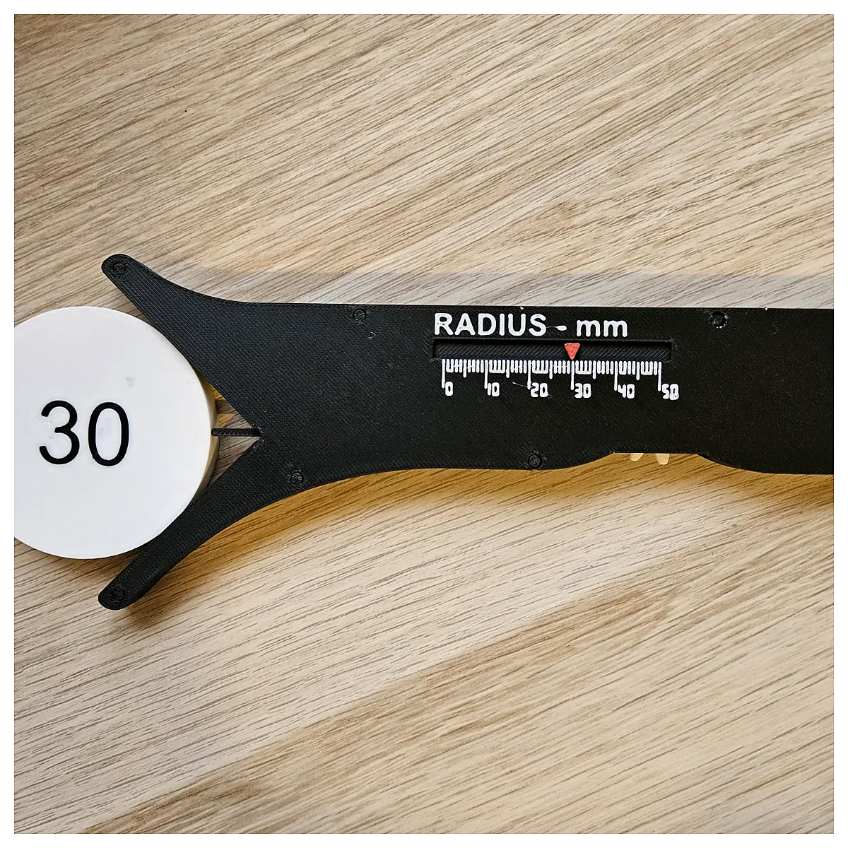 Sliding Radius Gauge Measurement Tool Diameter Calibration Accuracy Range Parts Repair