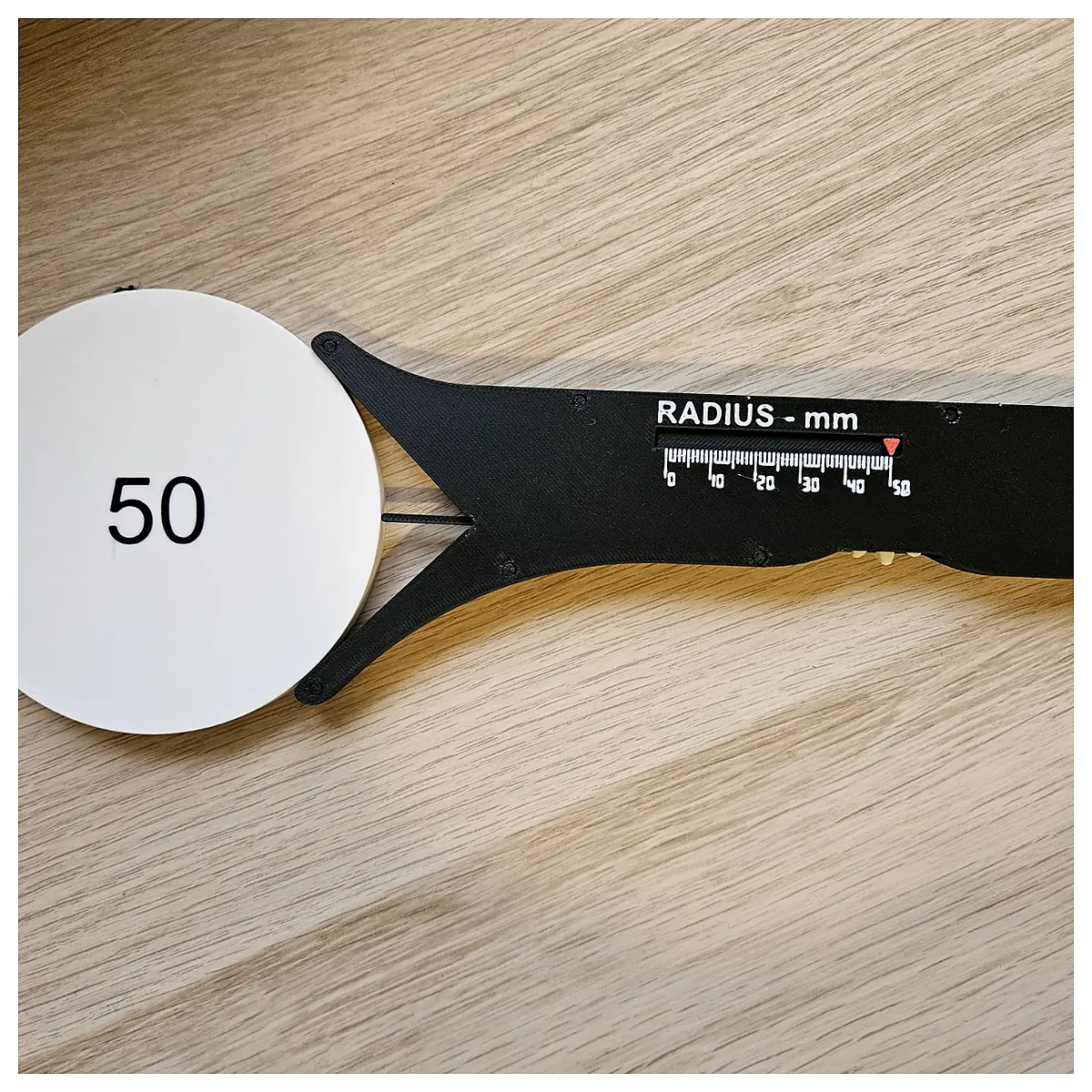 Sliding Radius Gauge Measurement Tool Diameter Calibration Accuracy Range Parts Repair