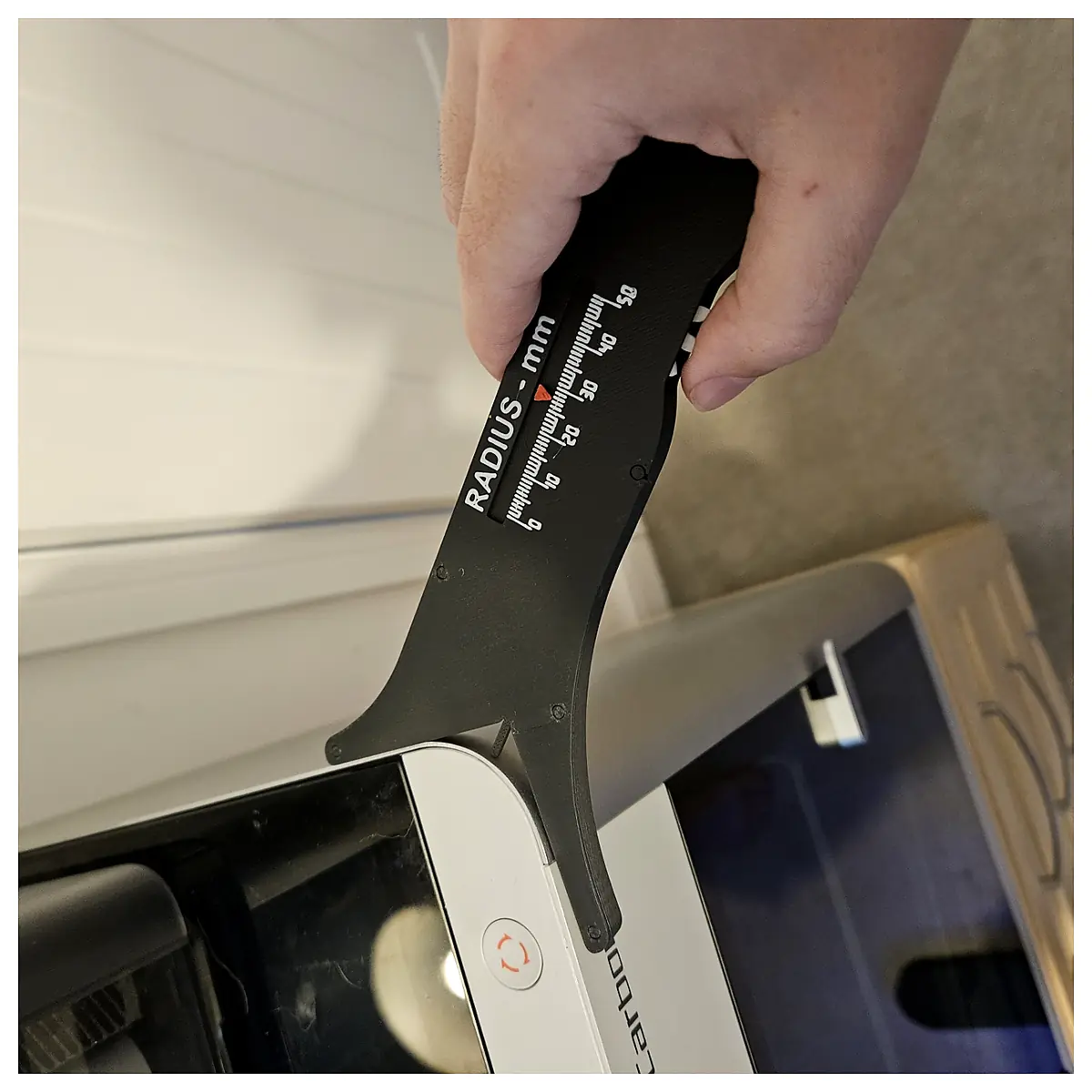Sliding Radius Gauge Measurement Tool Diameter Calibration Accuracy Range Parts Repair