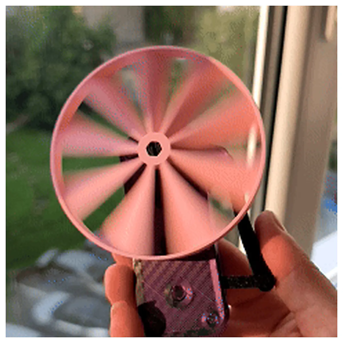Hand Powered Mechanical Fan 3D Printing Project Parts Cooling Fan DIY Enthusiast