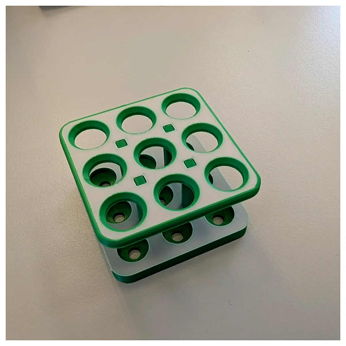 Eppendorf 3x3 Tube Holder Clip Accessory Lab Equipment 3 Well Plate Holder Experiment Support