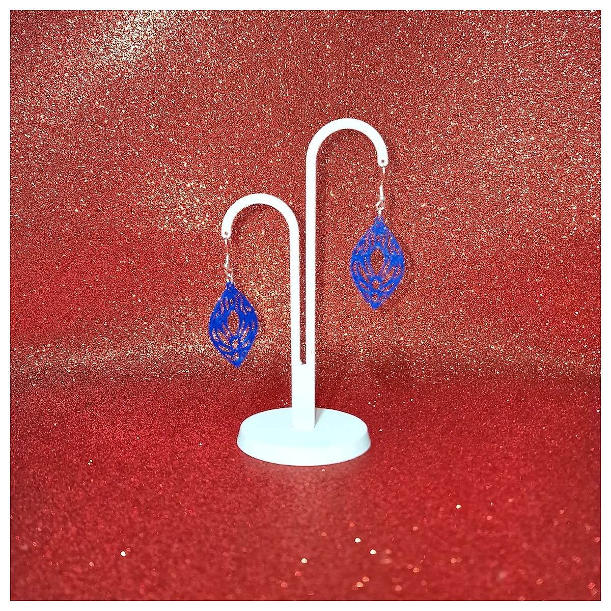 Blue Drop Earrings Women s Blue Gemstone Jewelry Elegant Luxury Accessories Drop Pendant Blue Sapphire Earrings