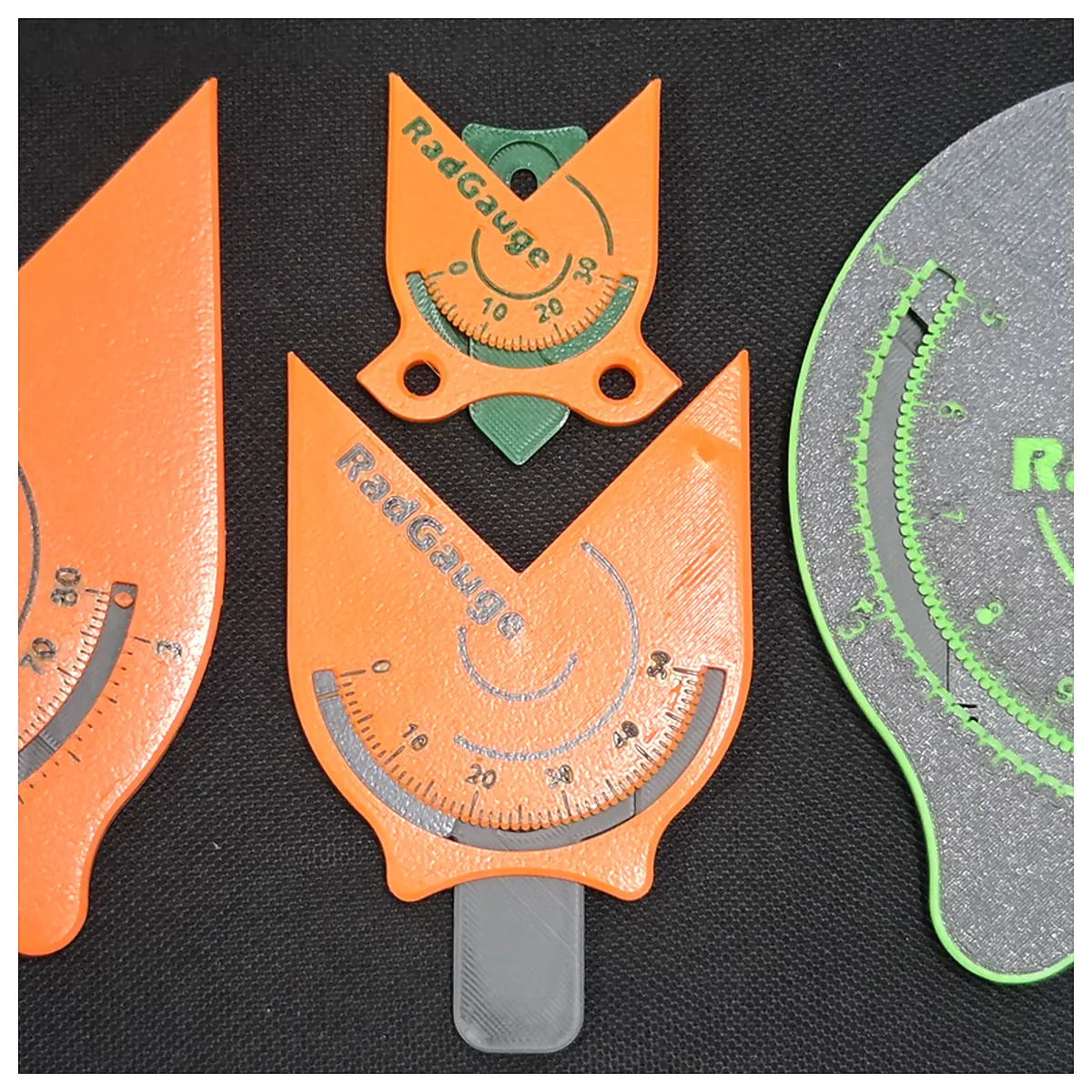 Radius Gauge Measuring Tool Circular Gauge Measurement Instrument Industrial Repair Parts Measurement Tools