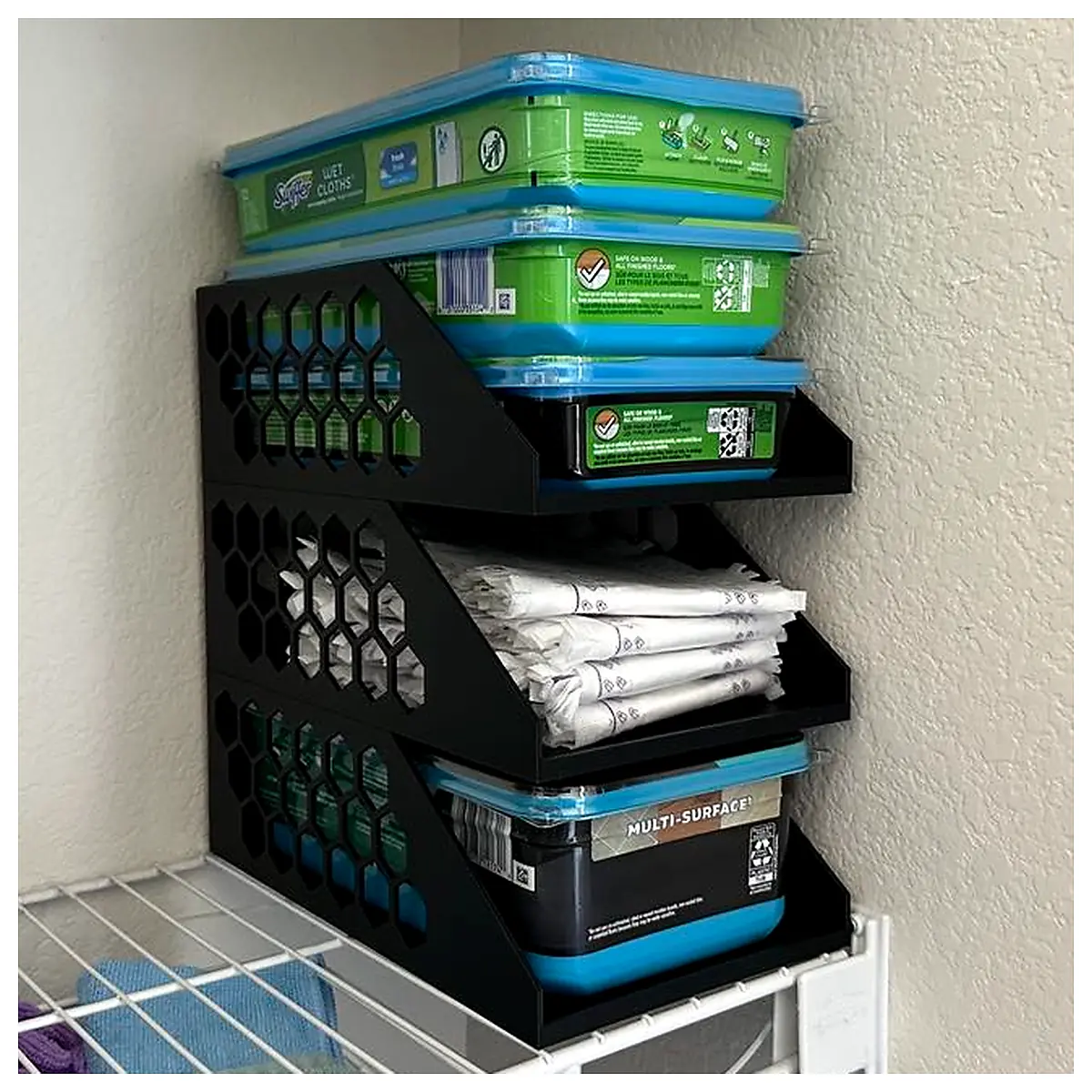 Modular Storage Bins Stackable Organizer Containers Storage Solutions Parts Accessories