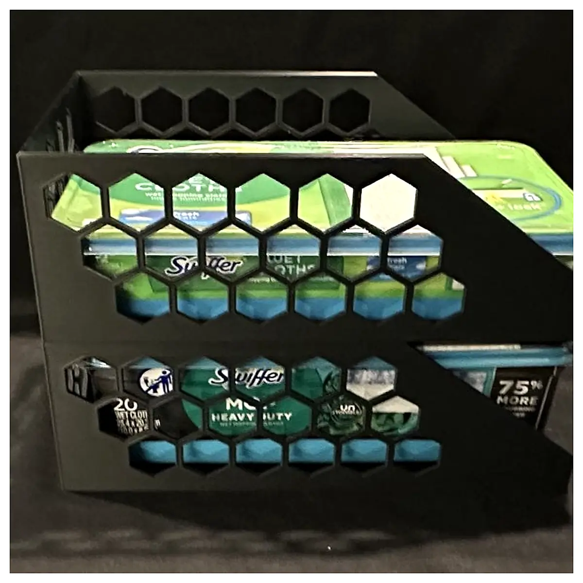 Modular Storage Bins Stackable Organizer Containers Storage Solutions Parts Accessories